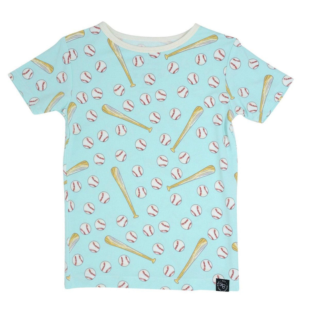 Summer PJ - Little Slugger Aqua