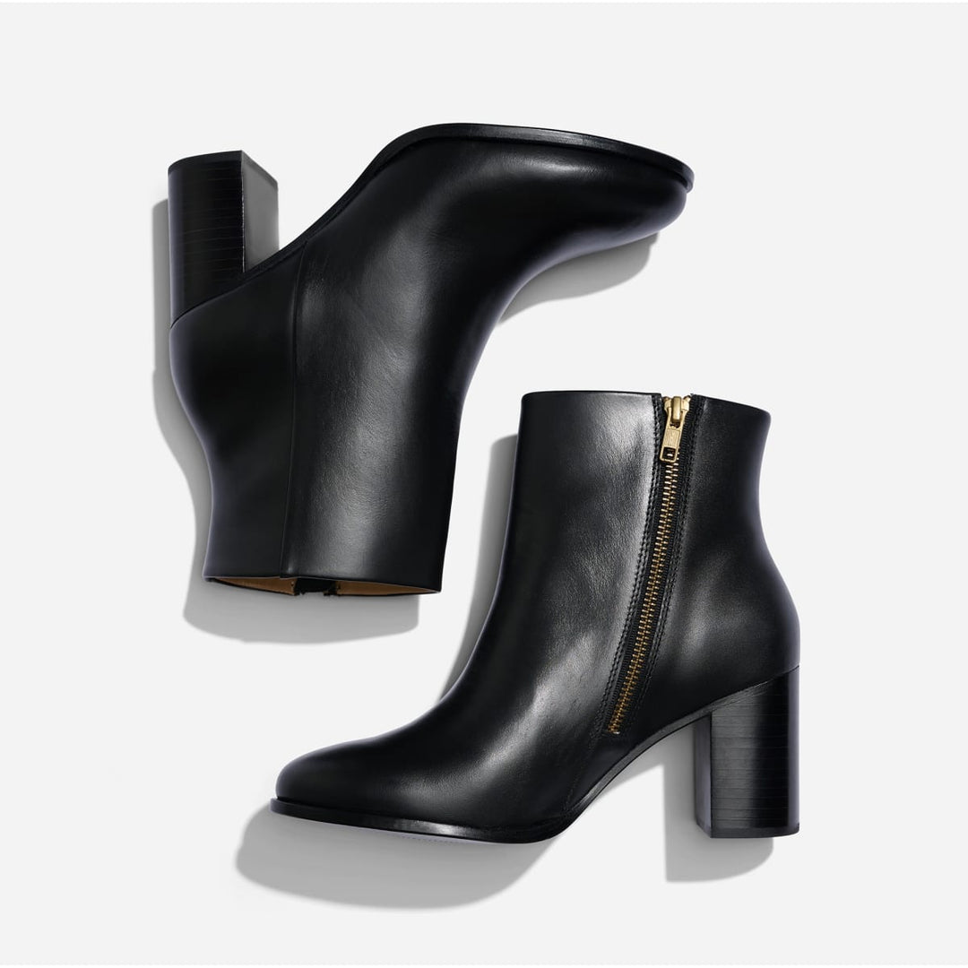 Lia Heeled Bootie - Black