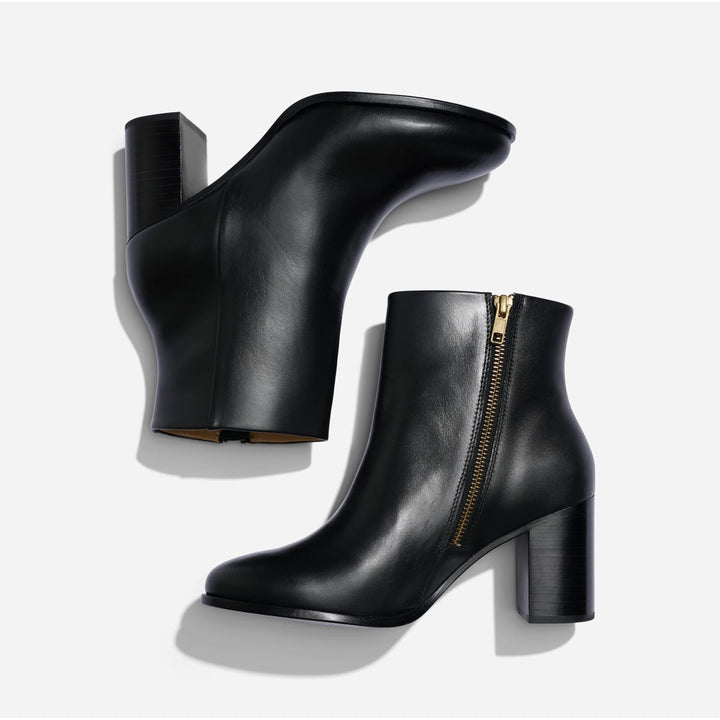 Lia Heeled Bootie - Black