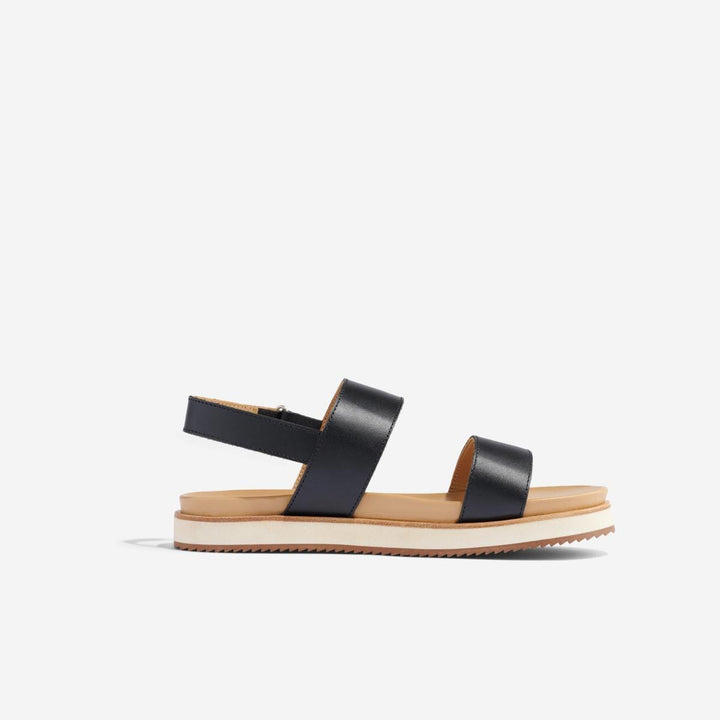 Go-To Flatform Sandal 1.0 - Black - FINAL SALE