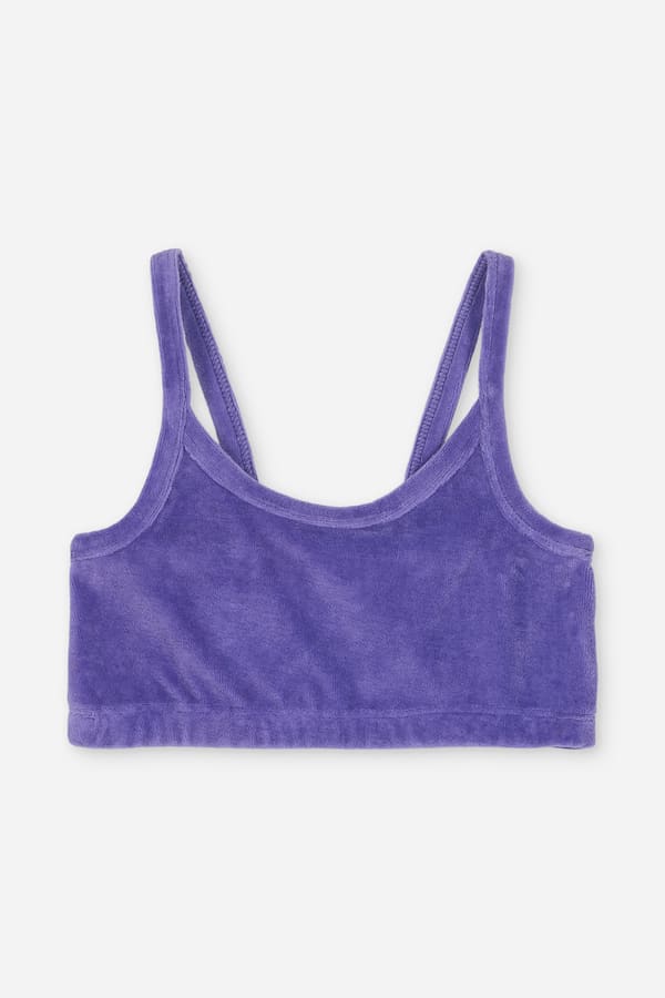 Brassiere Vic Velvet - Blue Iris