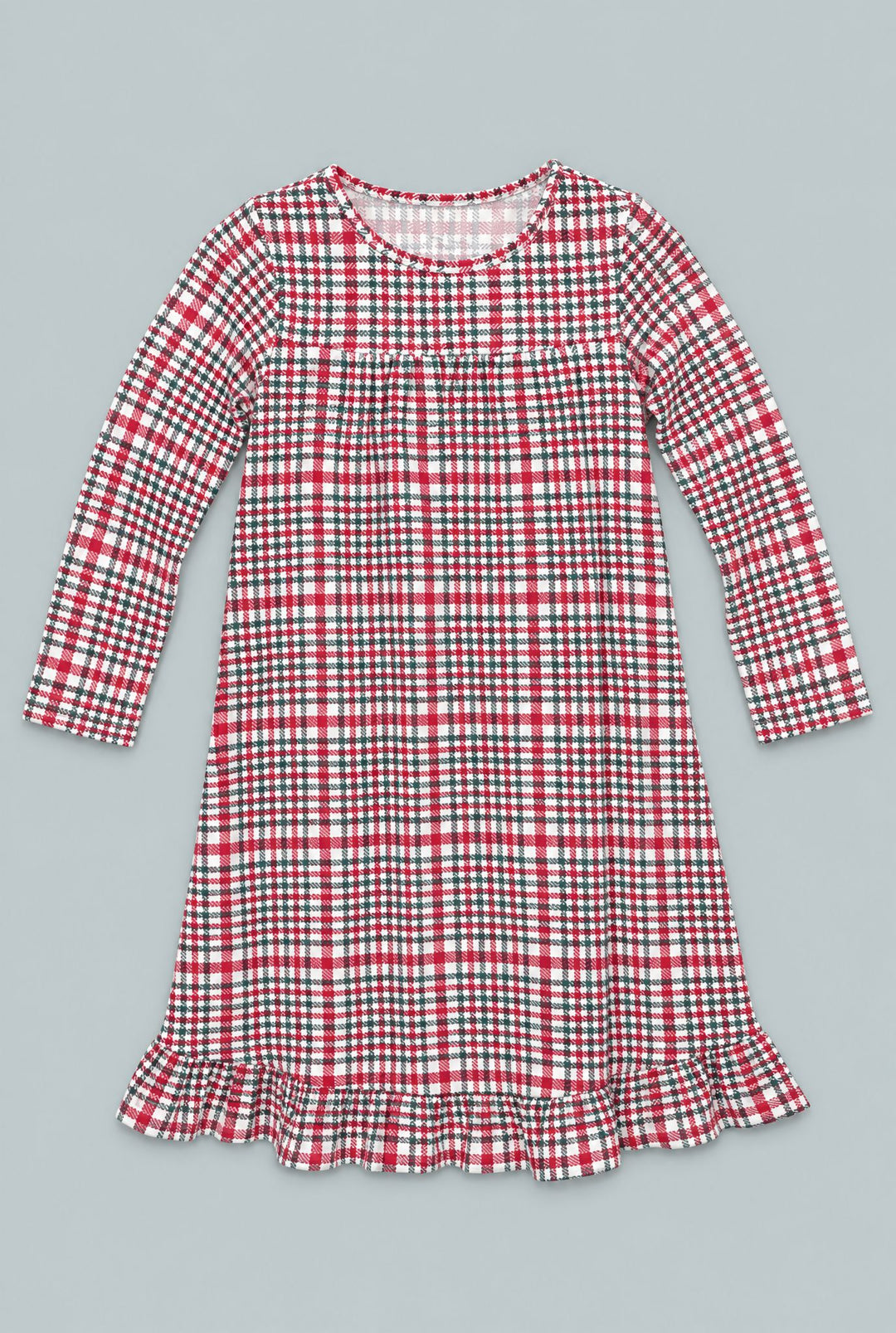 Boho Dress - Red Tartan