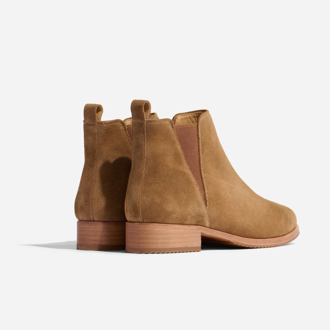 Eva Everyday Chelsea Boot - Taupe Suede