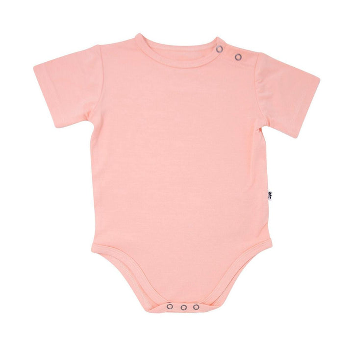 Short Sleeve Body Suit - Apricot