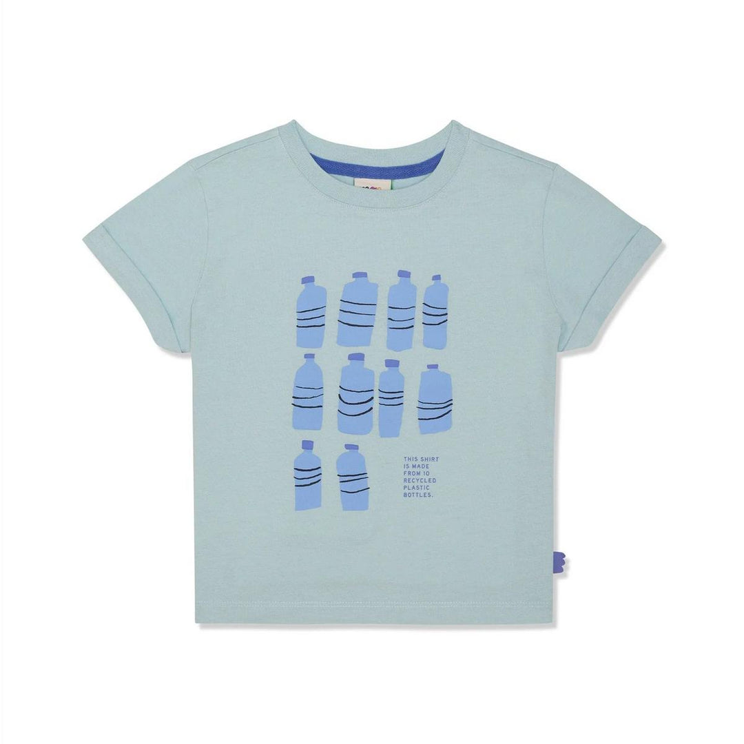 Kids Ten Bottle Kid T-shirt - Sterling Blue/Della Blue