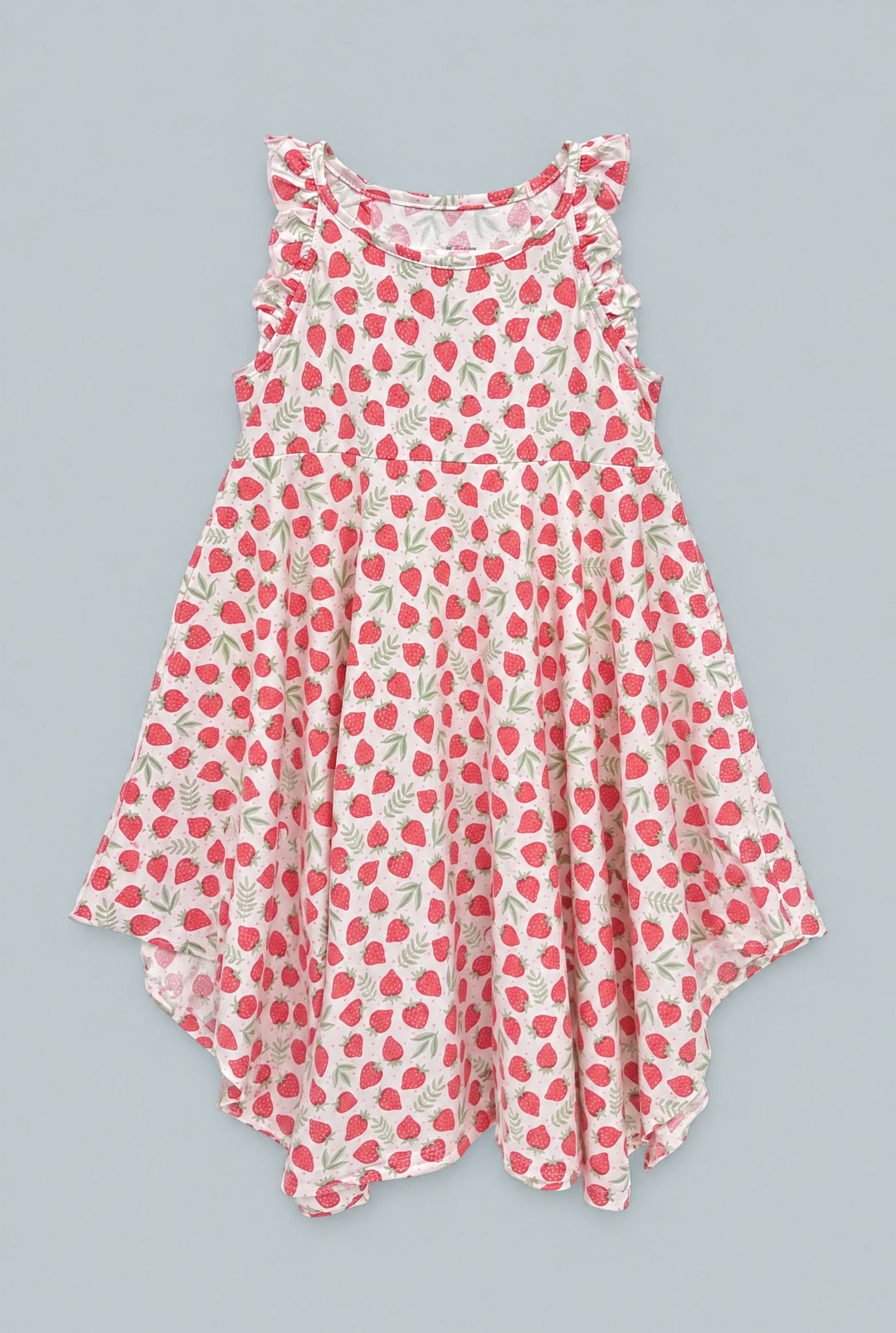Emma's Racerback Dress - Strawberry Basil