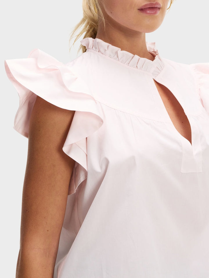 Flutter Sleeve - A Touch Of Pink