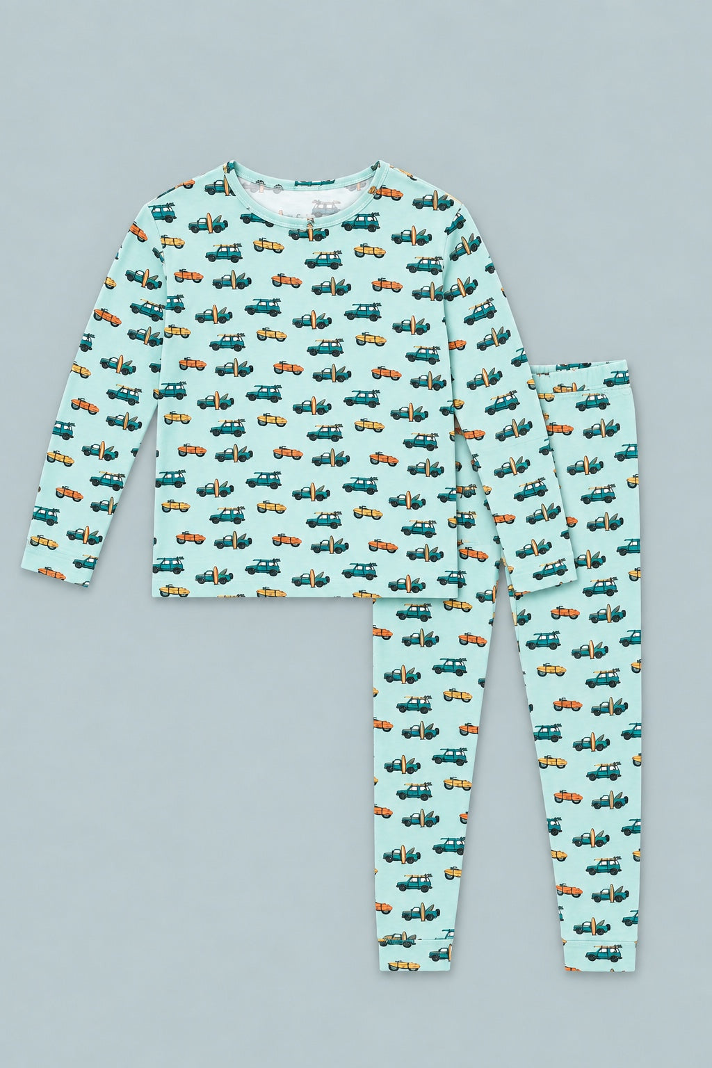 Surfing Beach Big Kid Pajama - Check The Surf