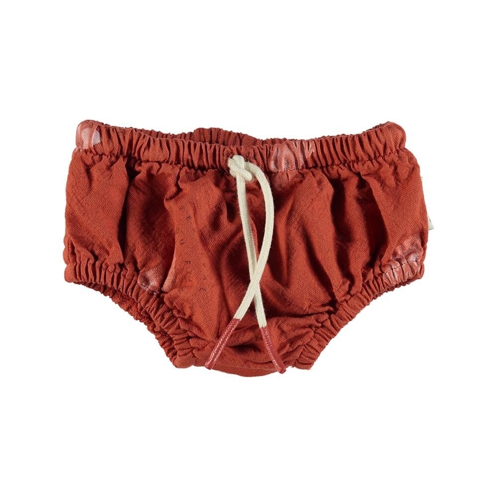 Baby Shorties - Garnet w/ "Festival" All Over Shorts Piupiuchick 