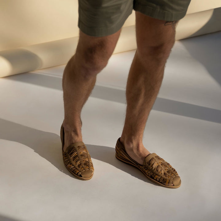 Men's Huarache Sandal 1.0 - Tobacco Colorblock
