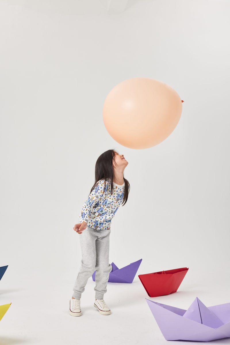 Floral Windows Long Sleeve Tee