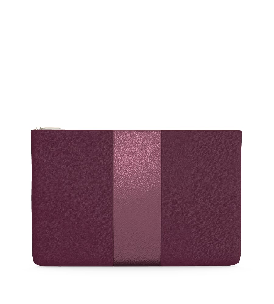 Adagio Laptop Case - Plum/Metallic Plum