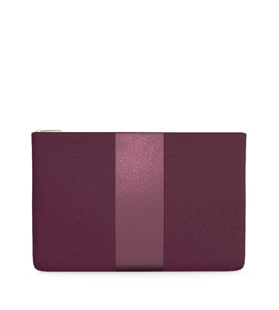 Adagio Laptop Case - Plum/Metallic Plum