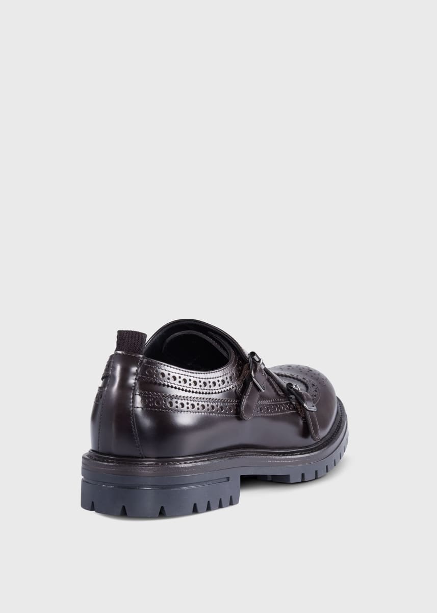 Marcelo Double Monk - Dark Brown