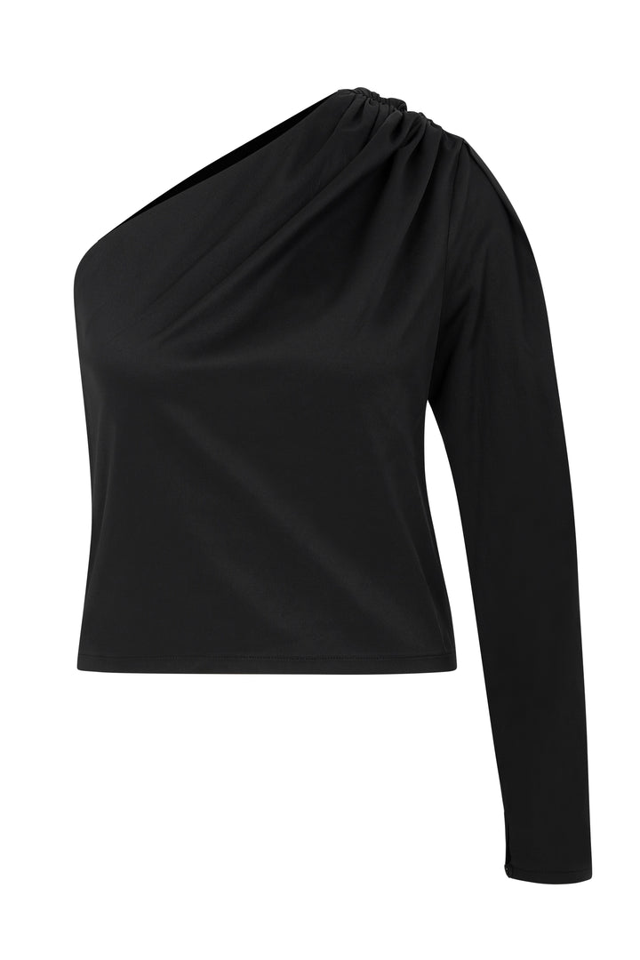 Jacky Cotton Top - Black