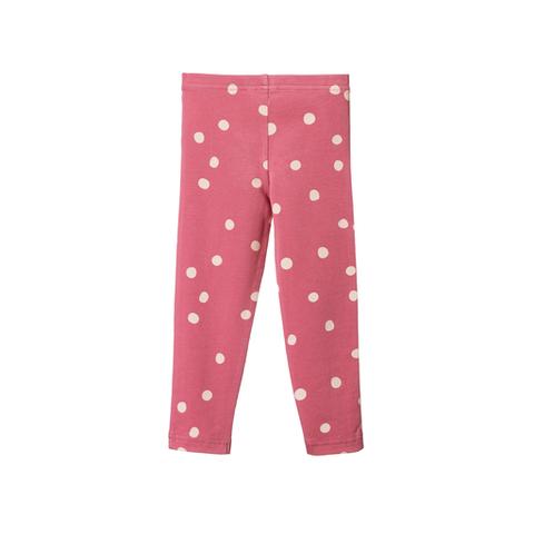 Baby Leggings - Speckle Raspberry Print