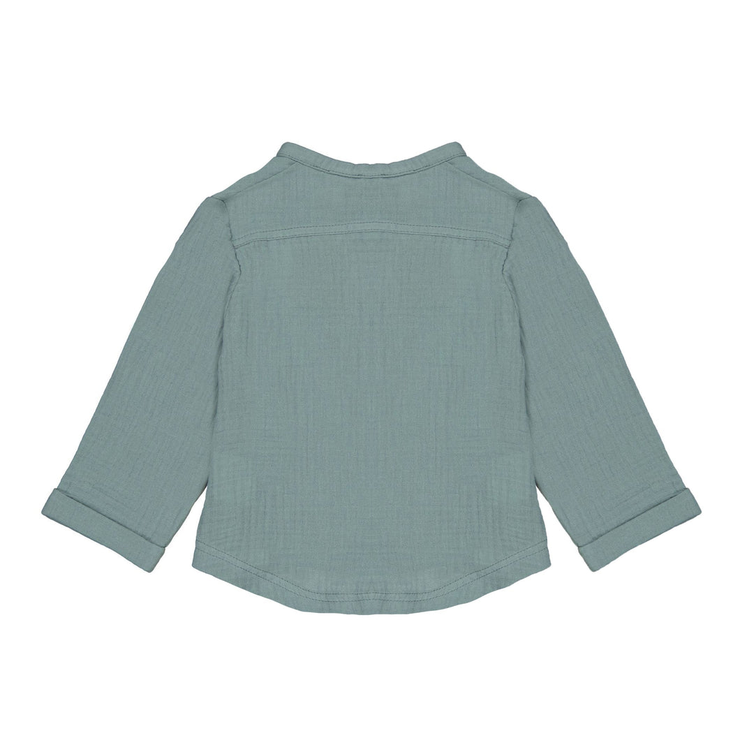 Baby Loris Shirt - Smoke Blue