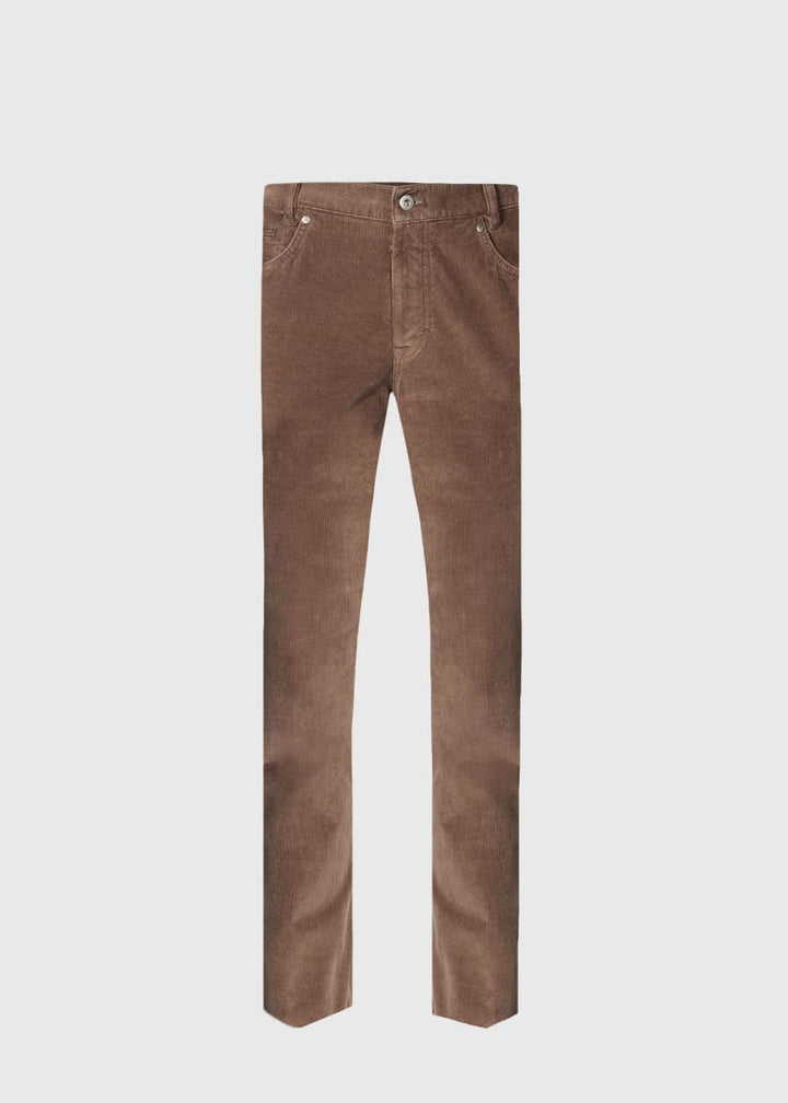 Classic Five-Pocket Corduroy Trouser - Mink