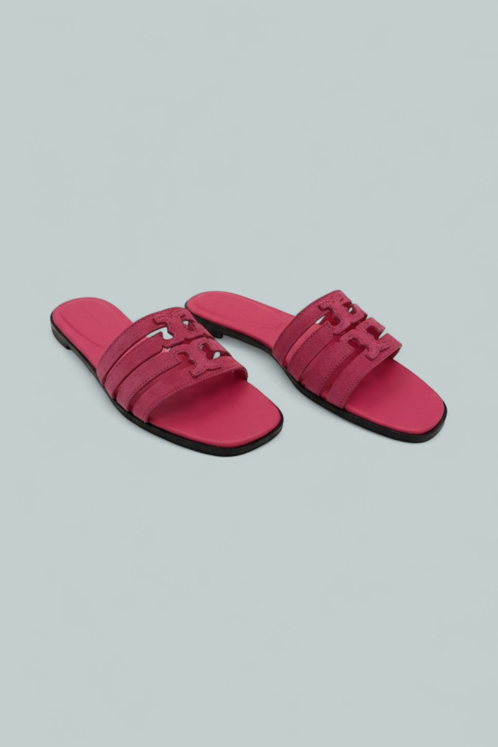 Ines Cage Slides - Fuchsia Pink