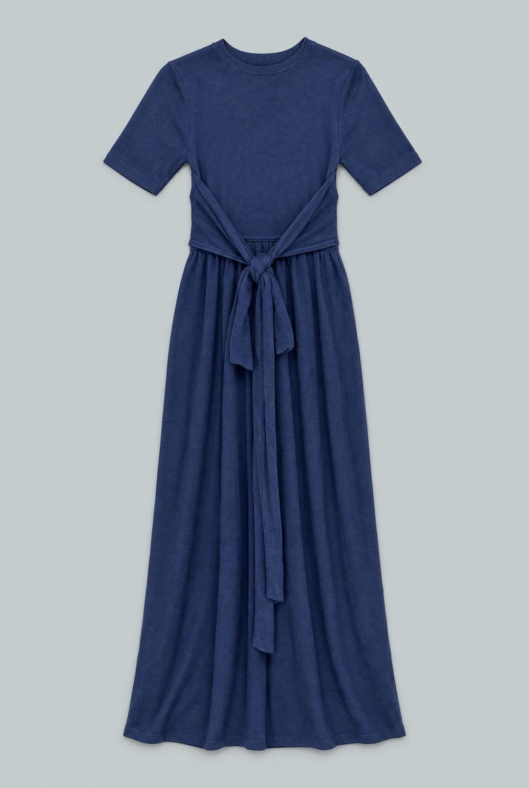 Front Tie Maxi Dress - Navy