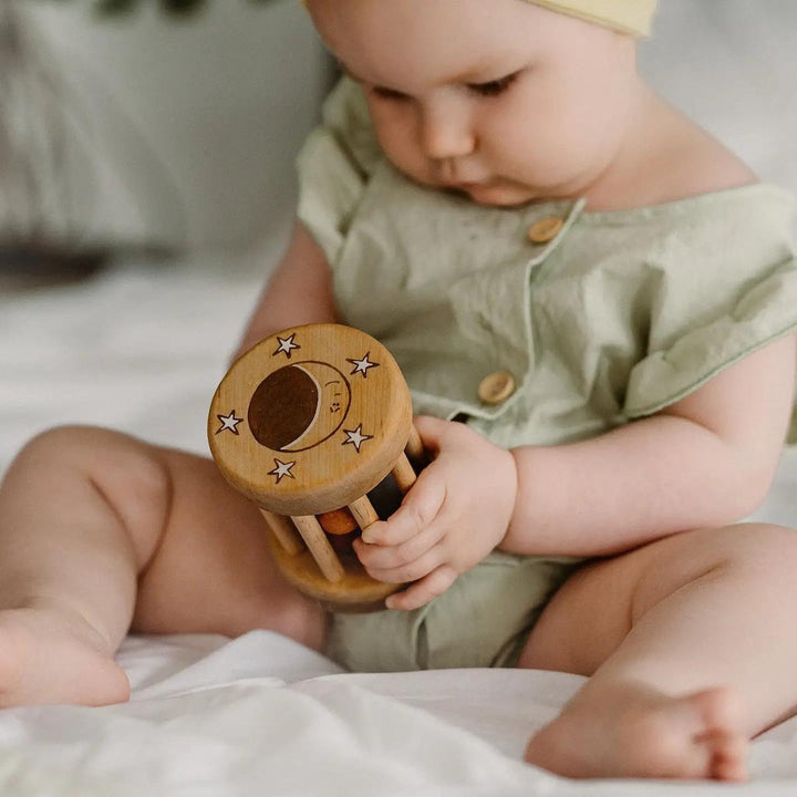 Handmade Wooden Rattle Toy