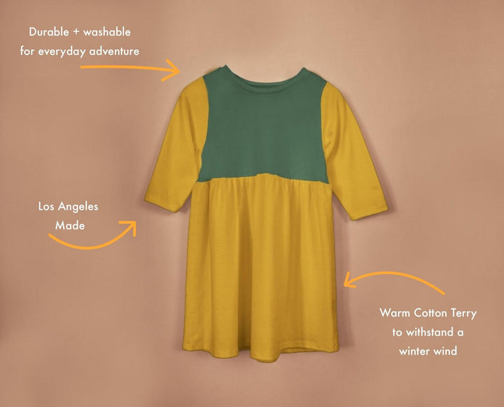 Warm Organic Cotton Terry Colour Block - Ventura