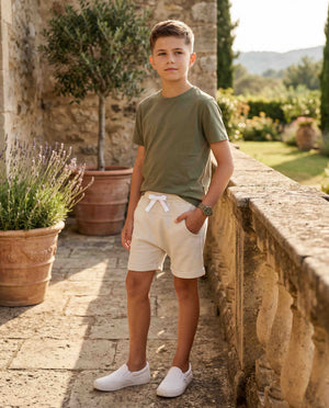 Harem Short - Almond Wash