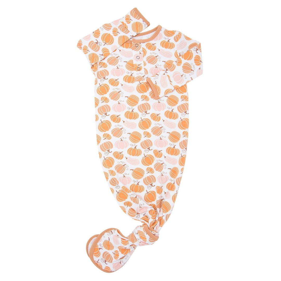 Knotted Gown - Pumpkin