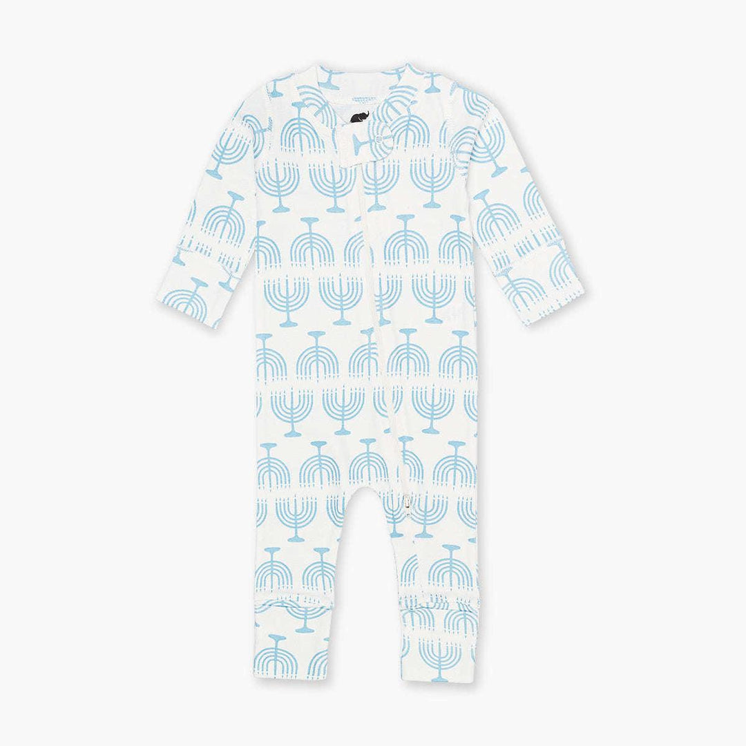 Matching Family One-Piece Baby Pajamas - Light the Menorah