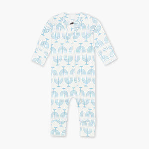 Matching Family One-Piece Baby Pajamas - Light the Menorah
