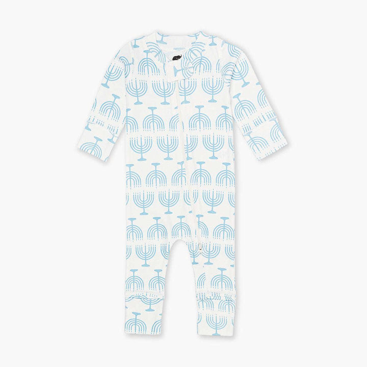 Matching Family One-Piece Baby Pajamas - Light the Menorah