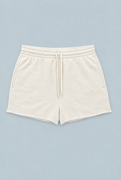 Classic Mini Sweatshorts - White