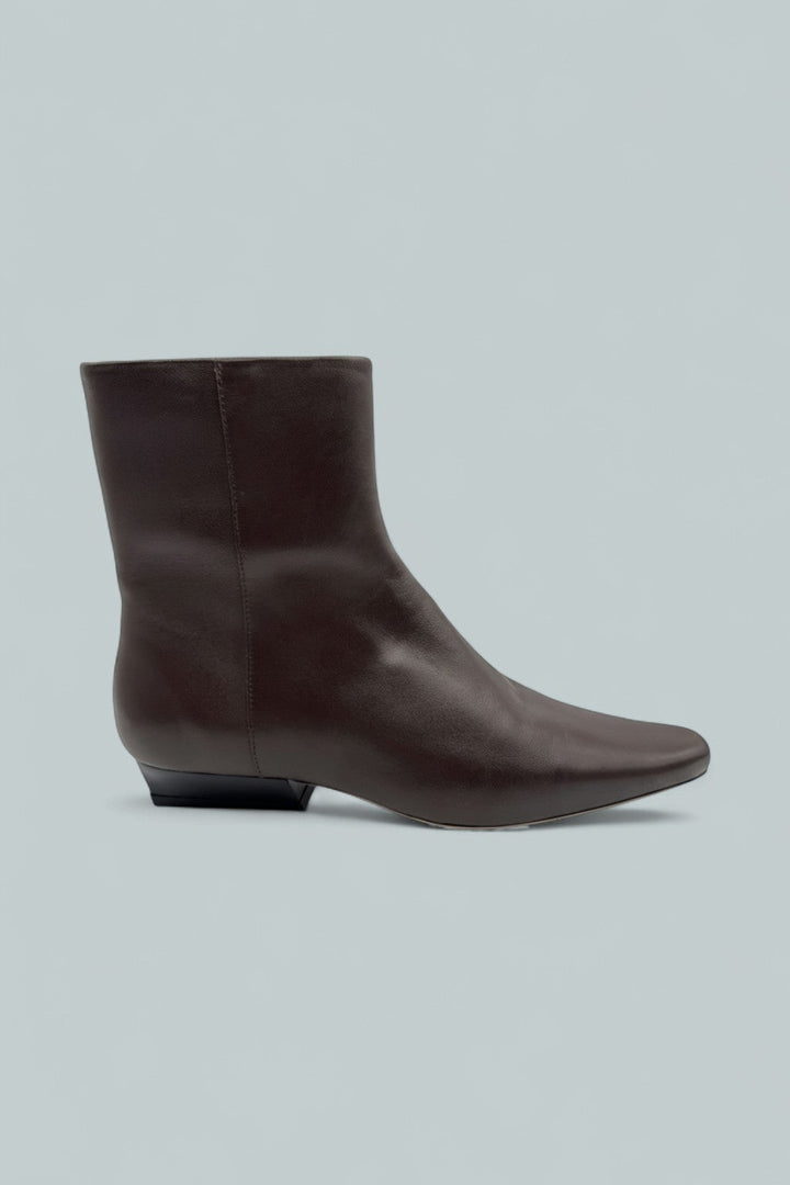 Women's Wally Flat Ankle Boots - Espresso