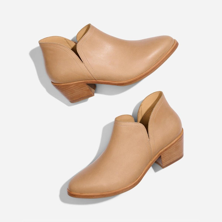 Mia Everyday Ankle Bootie - Almond