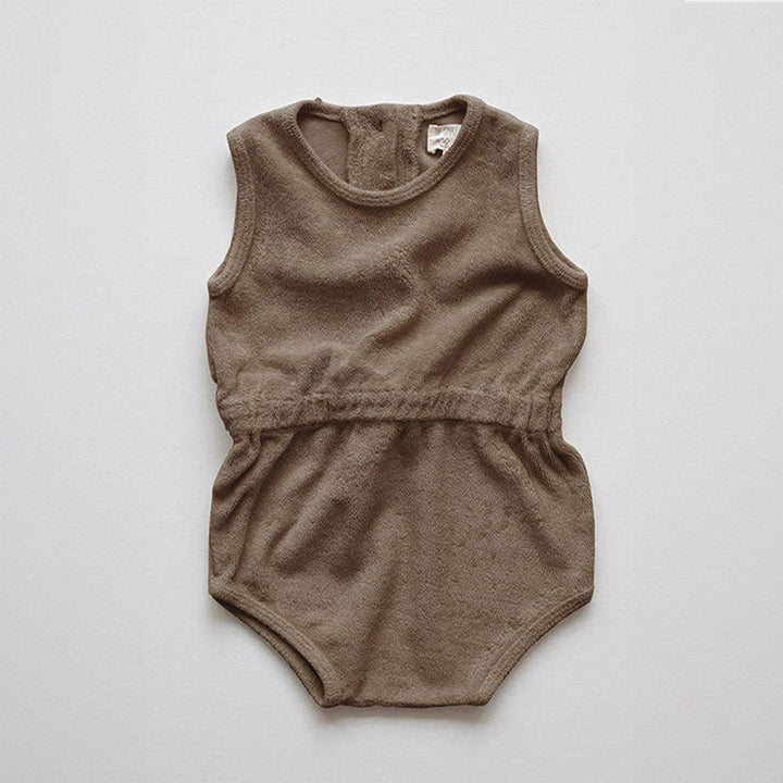 The Vintage Romper - Walnut