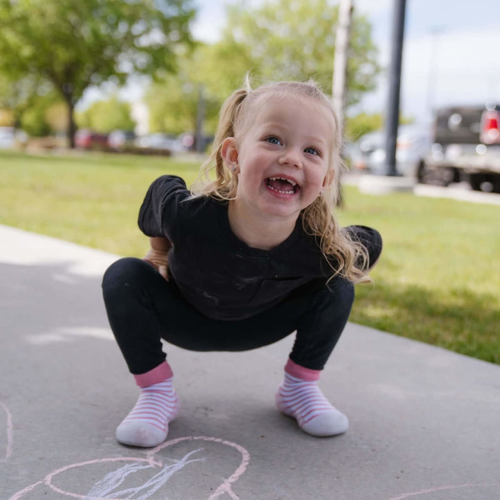 Stripey SlipKix - Pink Stripes