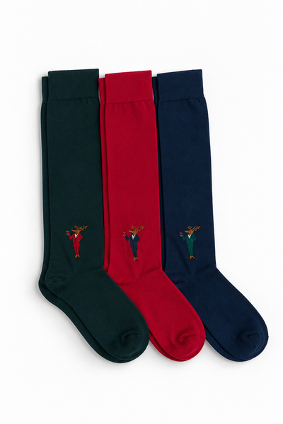 Paul Stuart Dasher Holiday Sock 3-Pack