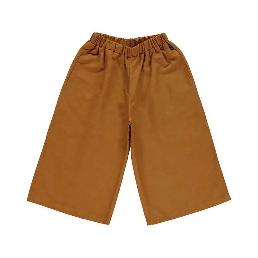 Honey Palazzo Pants - Brown Pants Monkind 