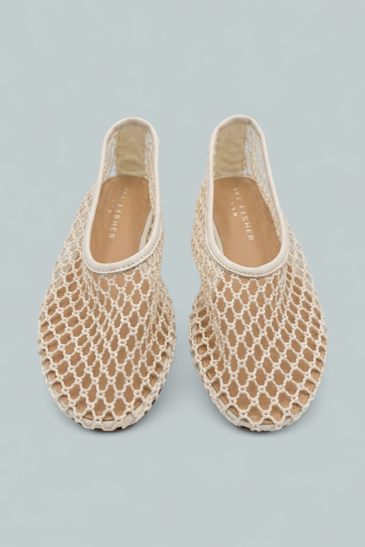 Women's Jazlyn Woven Dress Flats - Ivory