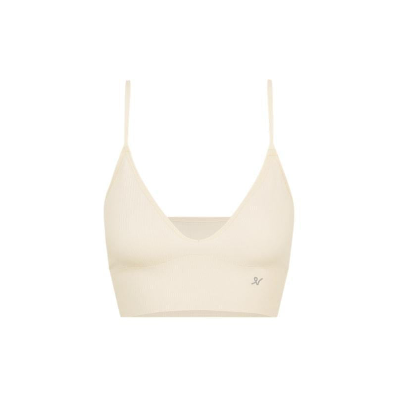 The TENCEL™ Seamless Bralette - White Sand