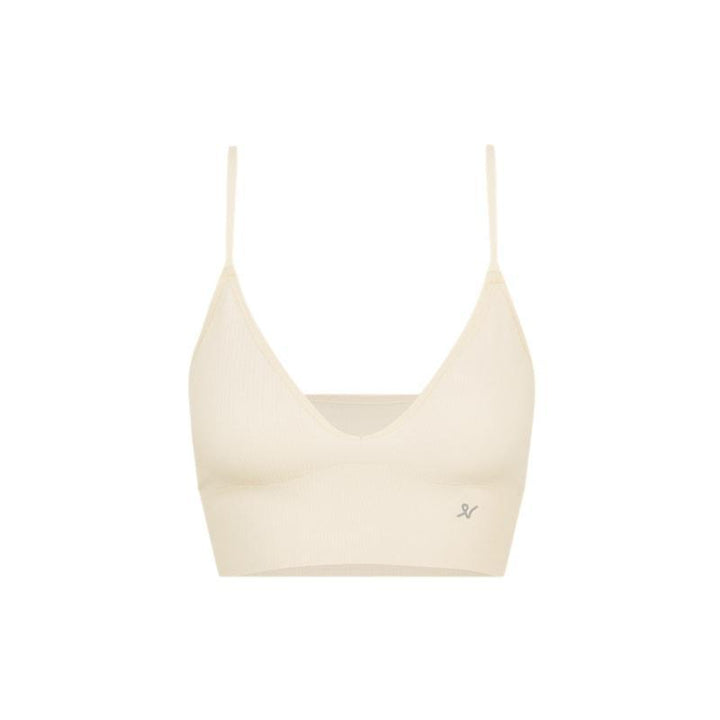 The TENCEL™ Seamless Bralette - White Sand