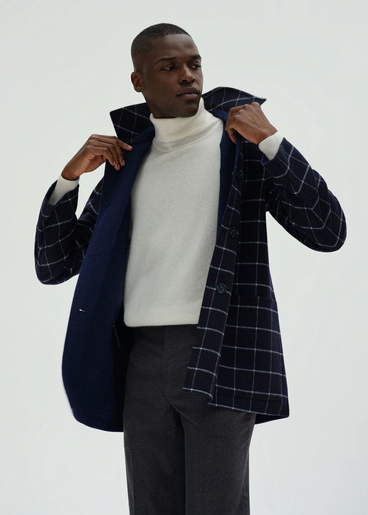 Cashmere Turtleneck Sweater - White