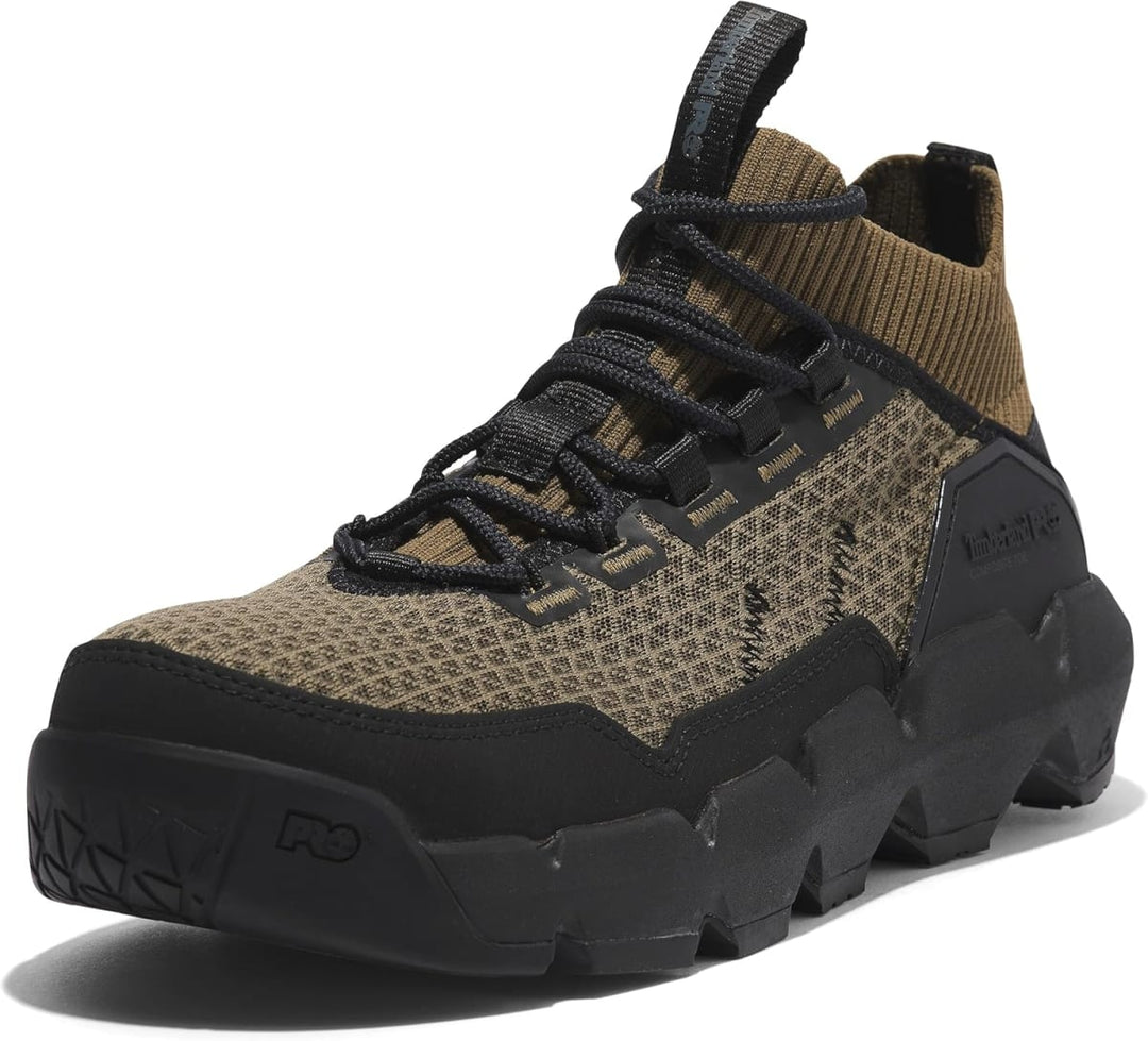 Morphix Chukka Composite Safety Toe - Green/Olive/Black