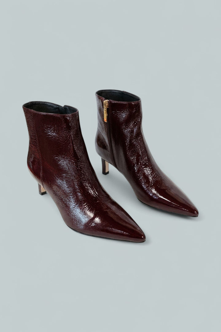 Women's Lilly II Boots - Wine Patent