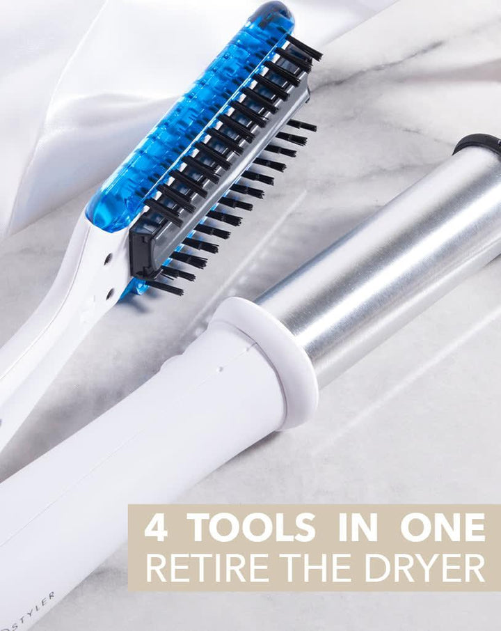 Max Prime Wet to Dry - 1.25" Revolving Styler