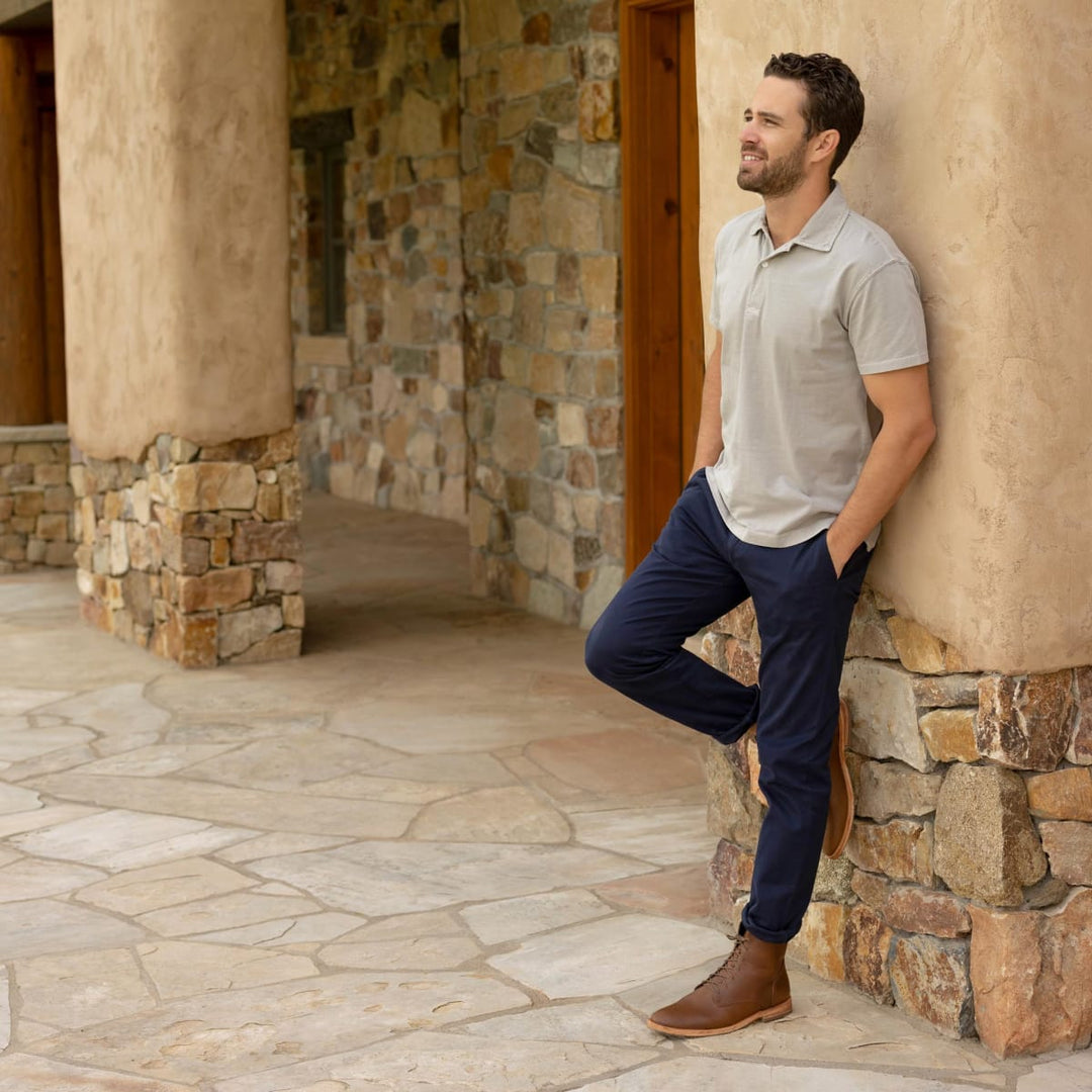 Everyday Lace-Up Boot - Brown