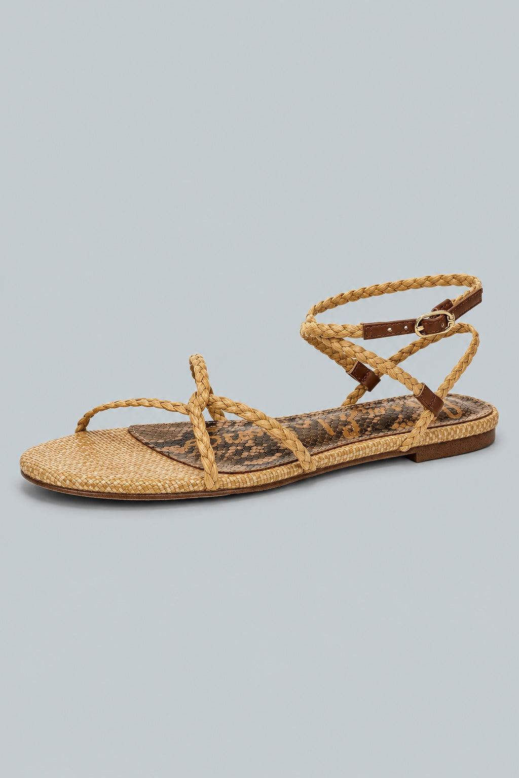 Ellina Braid Sandals - Natural