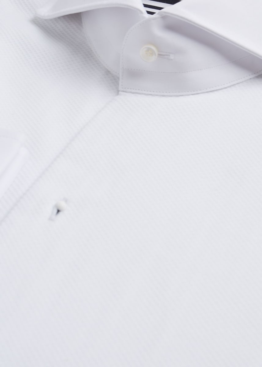 Bib Tux Shirt - Black/White