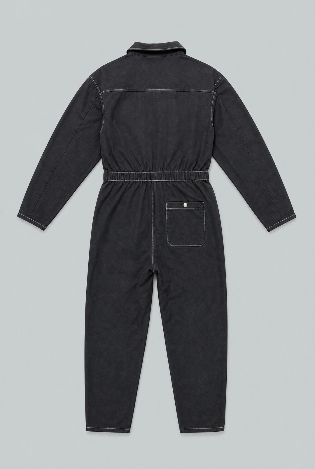Twill Boiler Suit - Black