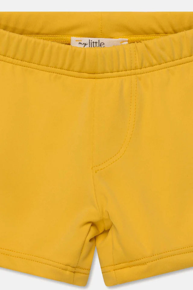Uv baby swim briefs - Yellow swim